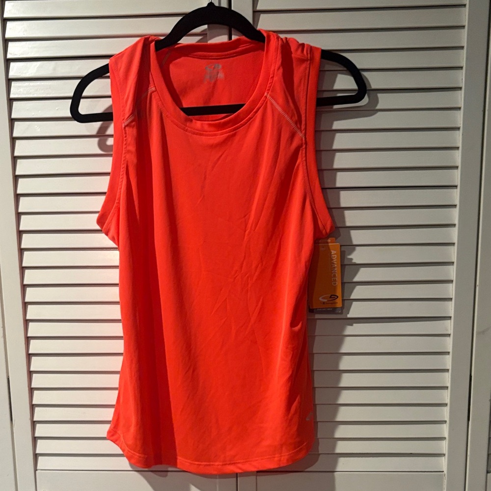 C9 by Champion Vibrant Orange Tank Top